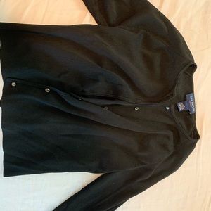 Ann Taylor black 3/4 sleeve cardigan - M Petite